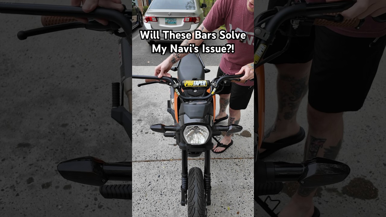 Will These ProTaper Bars SOLVE My Navi Problem??