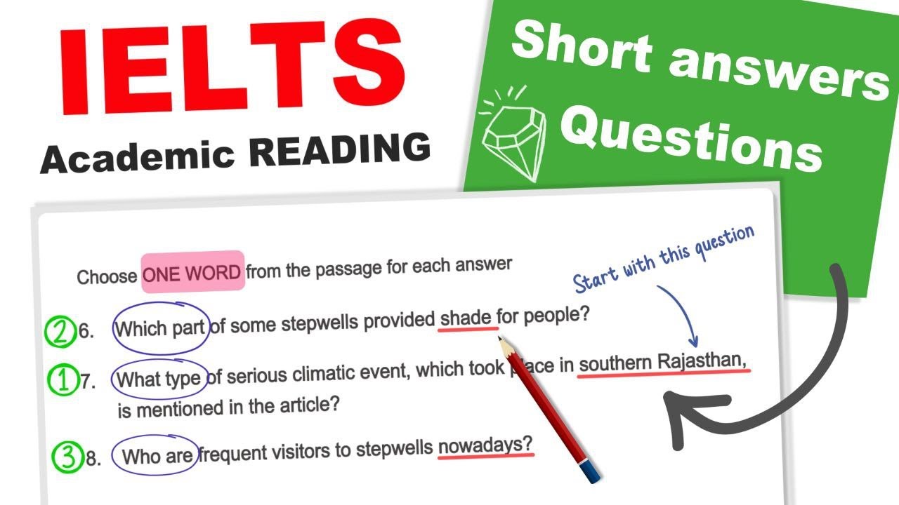 Лучшая стратегия чтения IELTS для ответов на вопросы с короткими ответами