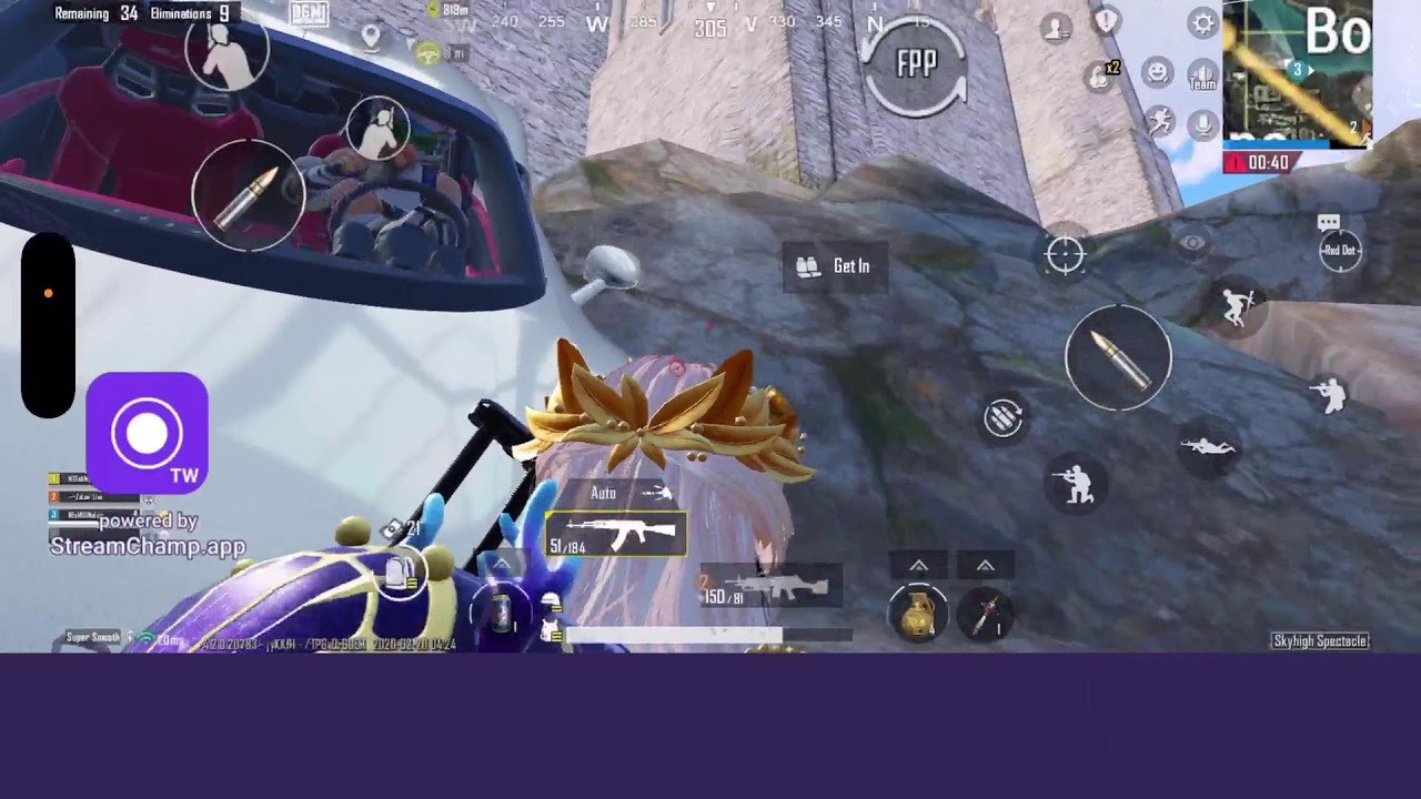 Broadcast powered by StreamChamp