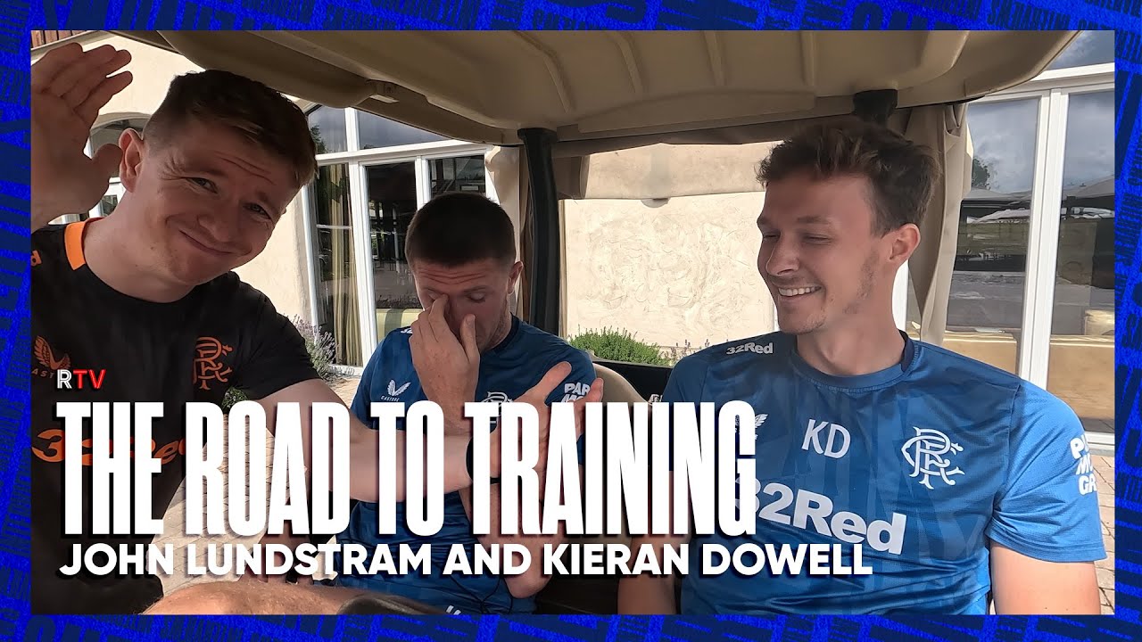 How to Drive a Golf Kart | John Lundstram and Kieran Dowell | 13 July 2023