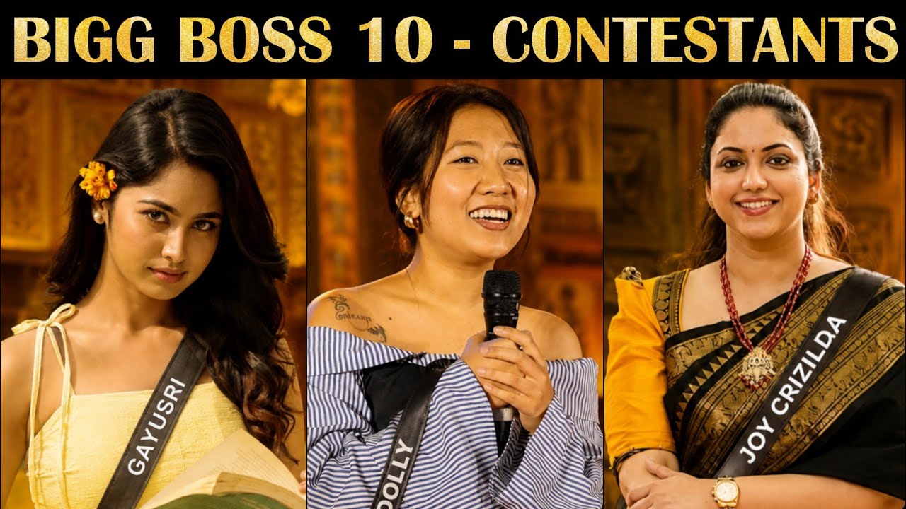 BIGG BOSS 10 Full Contestants List | TAMIL | Review & Roast | R&J 2.0
