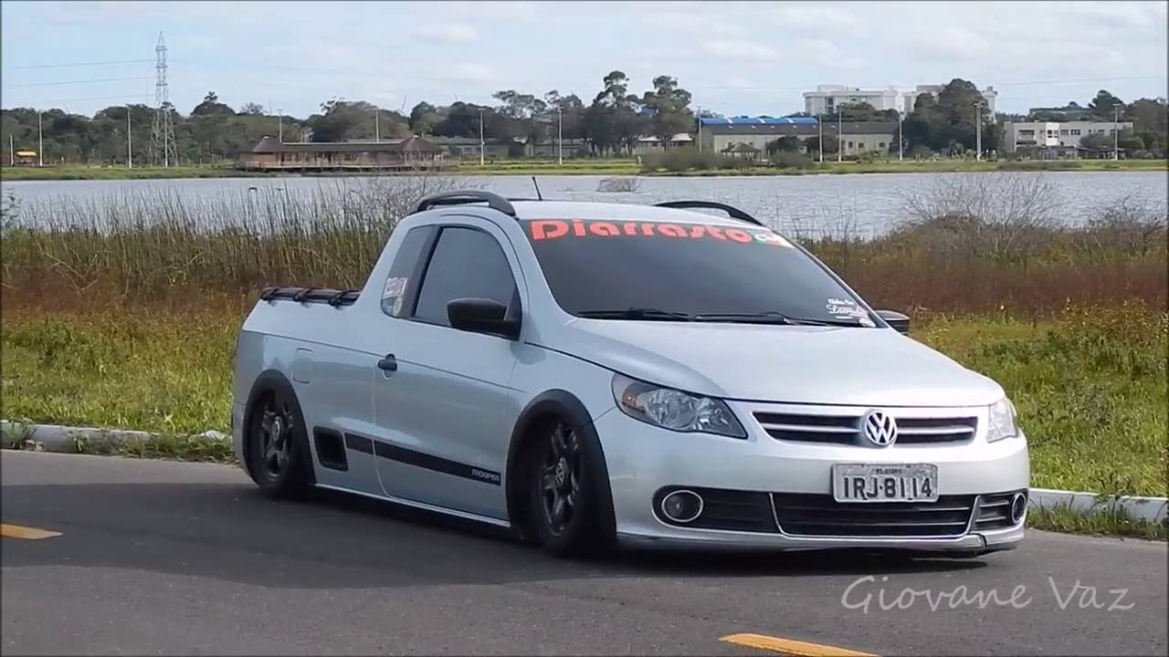 Saveiro G5 suspens&atilde;o a AR!