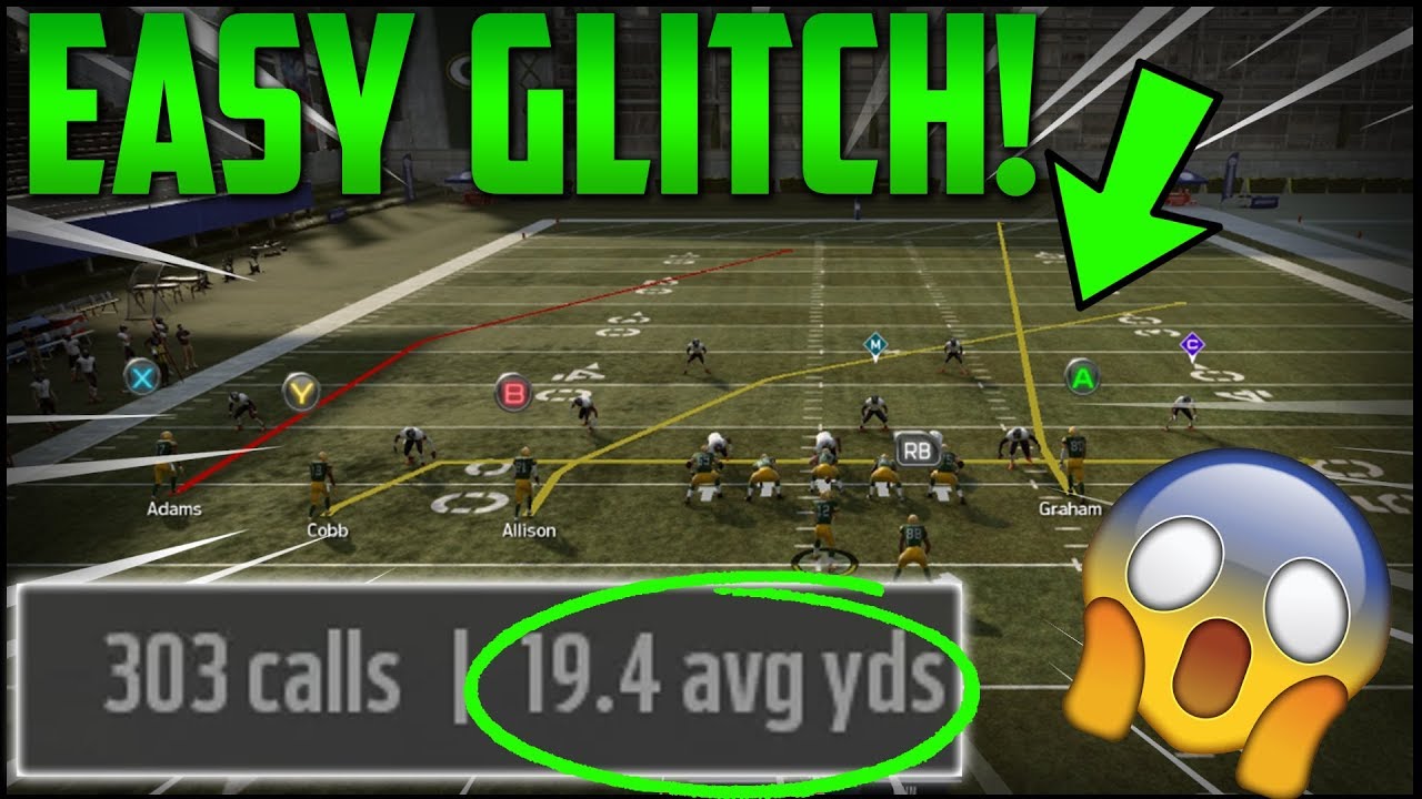 FREE GLITCH PLAY BEATS ANY COVERAGE🔥(IN ALL PLAYBOOKS) MUST BE FIXED FREE Madden 19 Best Play Ebook