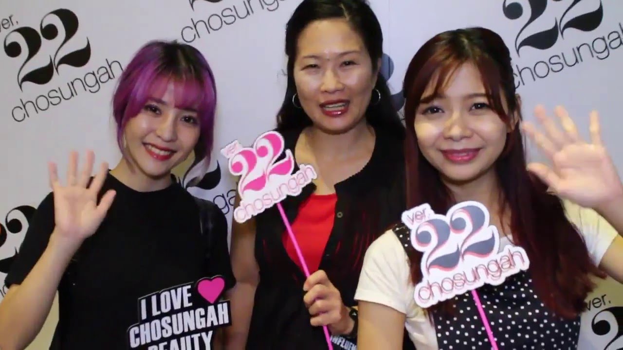Chosungah22 &ndash; Official Launch in Singapore [Arteastiq - Available at Sasa Singapore]