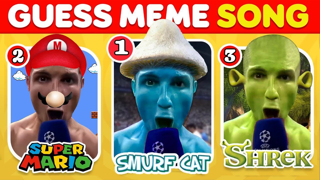 Can You Guess Ronaldo SIUUUUUU Meme 🔥 But Different Universes 🌌| Carzy frog, Barbie, Shrek, P4 #quiz