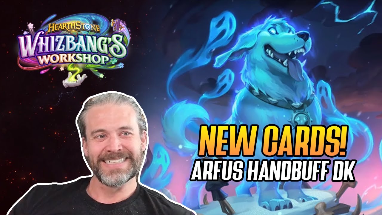 (Hearthstone) NEW CARDS! Arfus Geist Handbuff Death Knight