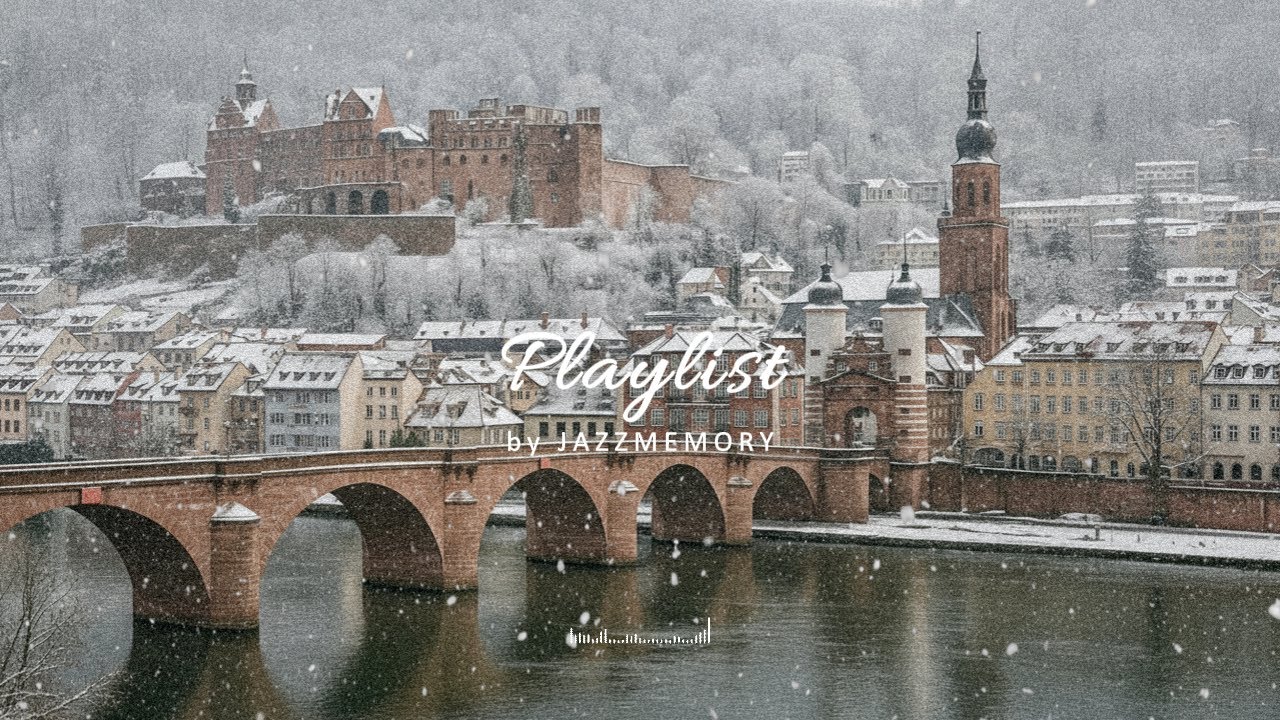 [playlist] Зимний джаз в заснеженном городе | Мягкий медленный джазовый плейлист