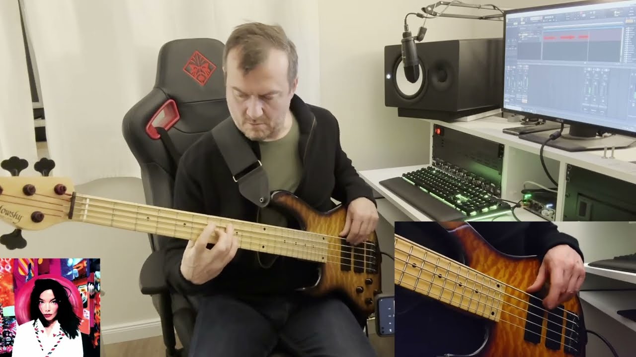 Björk - Army of Me (Bass Cover by JMV)