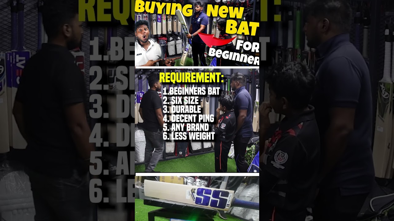 Buying New Cricket Bat For Beginners | NBC Vlogs | Cricket Tips in Tamil |  Nothing But Cricket