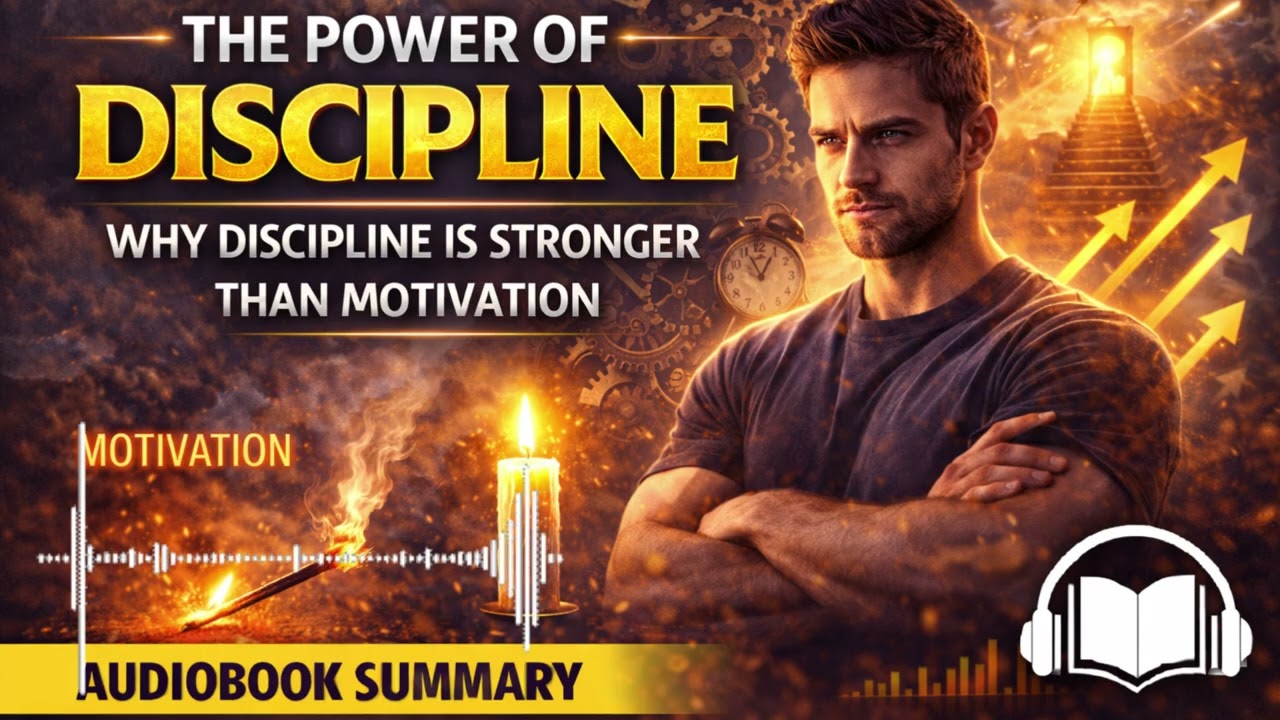 The Power of Discipline – Why Discipline Is Stronger Than Motivation | Audiobook Summary