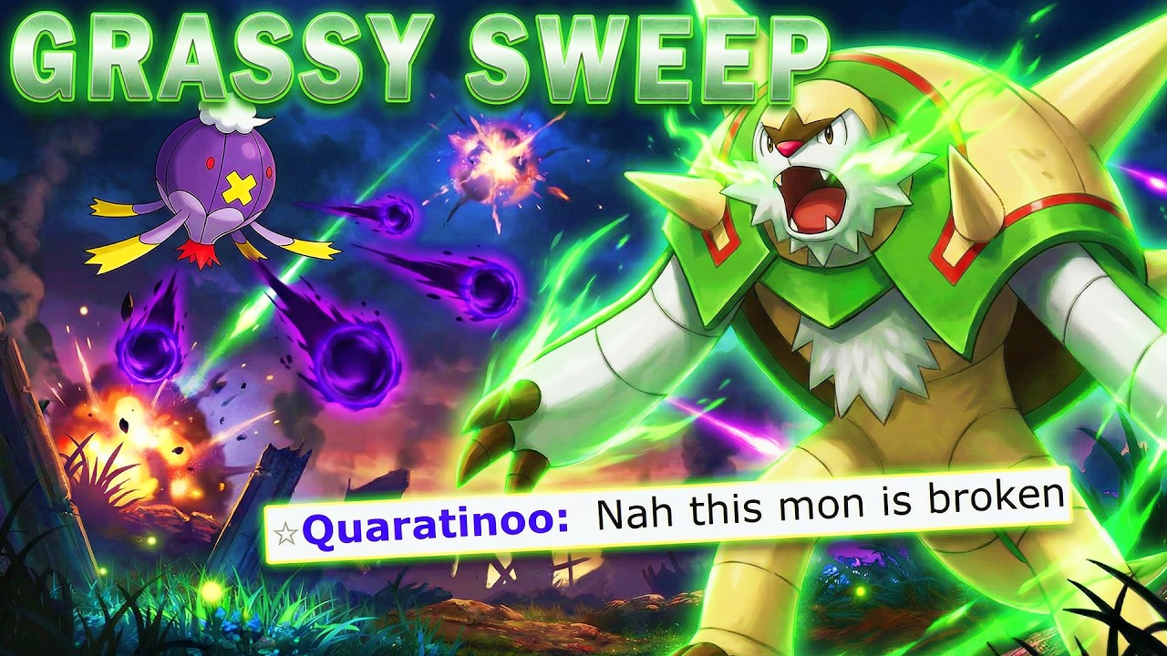 Grassy Glide Belly Drum Chesnaught Is Actually Broken
