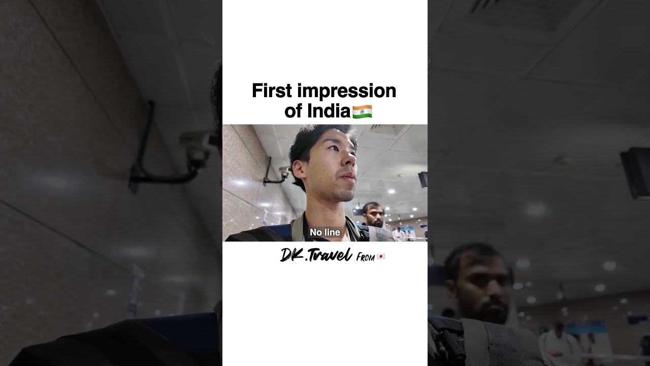 First impression of India 🇮🇳 #india #travelvlog