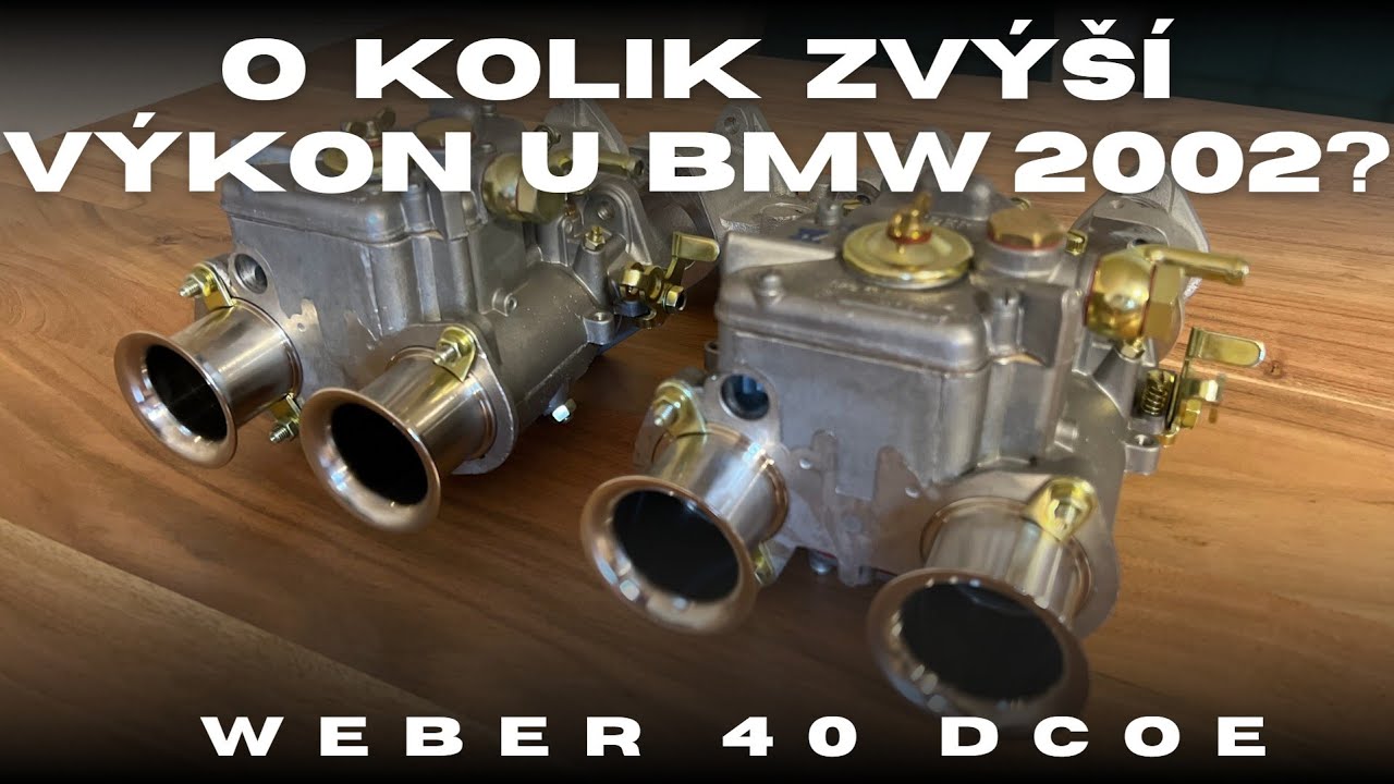 Koupili jsme karburátory WEBER 40 DCOE do BMW 2002 | Díl 11