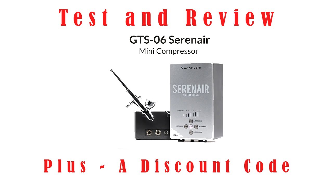 Review of the Gaahleri Ambition Series Compressor and Airbrush Kit
