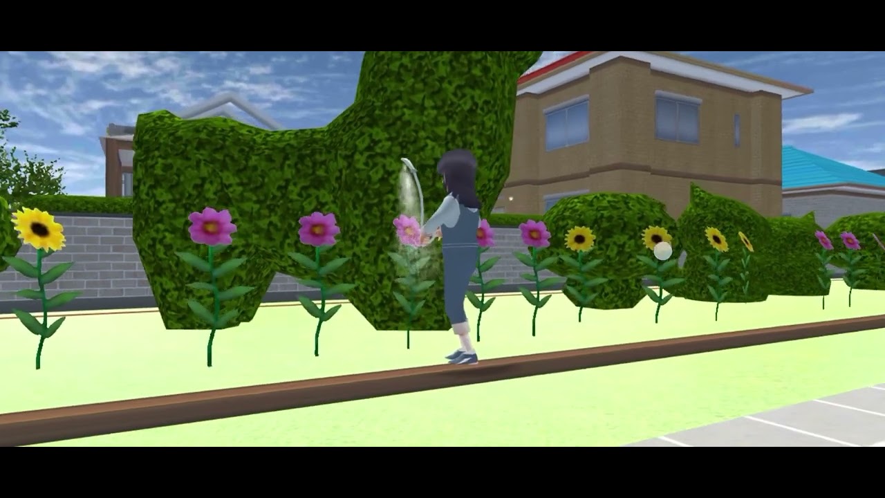 SAKURA SCHOOL SIMULATOR-MEMBERSIHKAN RUMAH MENYAMBUT LEBARAN #sakuraschoolsimulator 