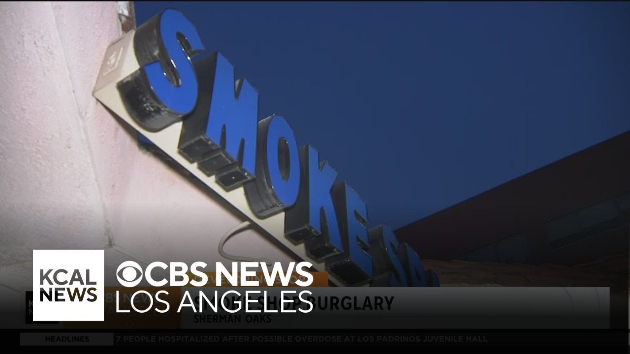Sherman Oaks smoke shop recently targeted by thieves 3 times