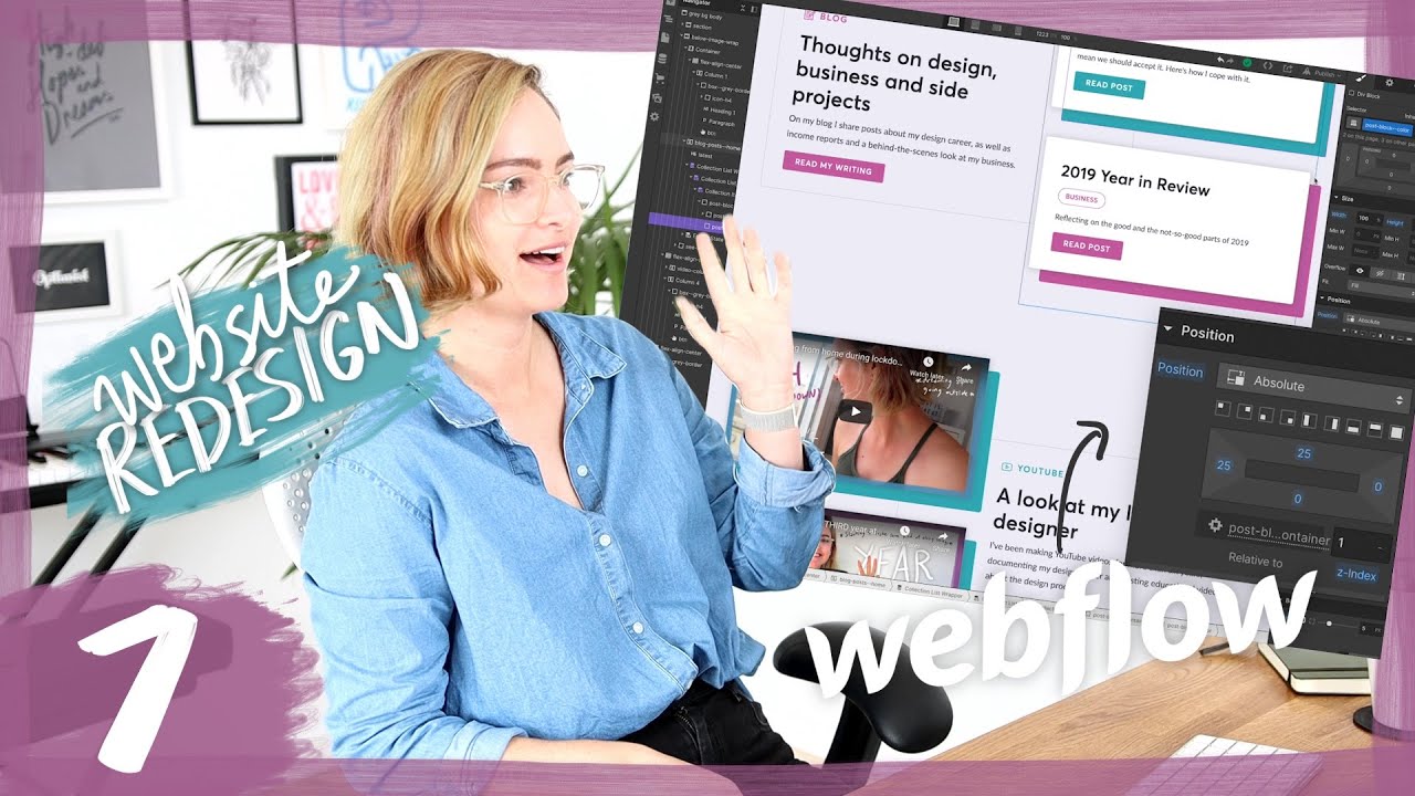 How I built my homepage in Webflow