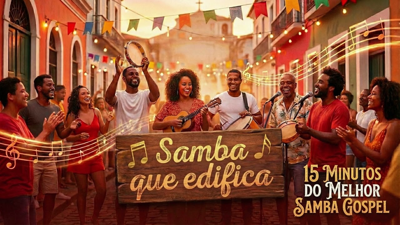 15 MINUTOS DO MELHOR SAMBA GOSPEL    #samba #gospel #gospelmusic #sambagospel #louvoreadoração
