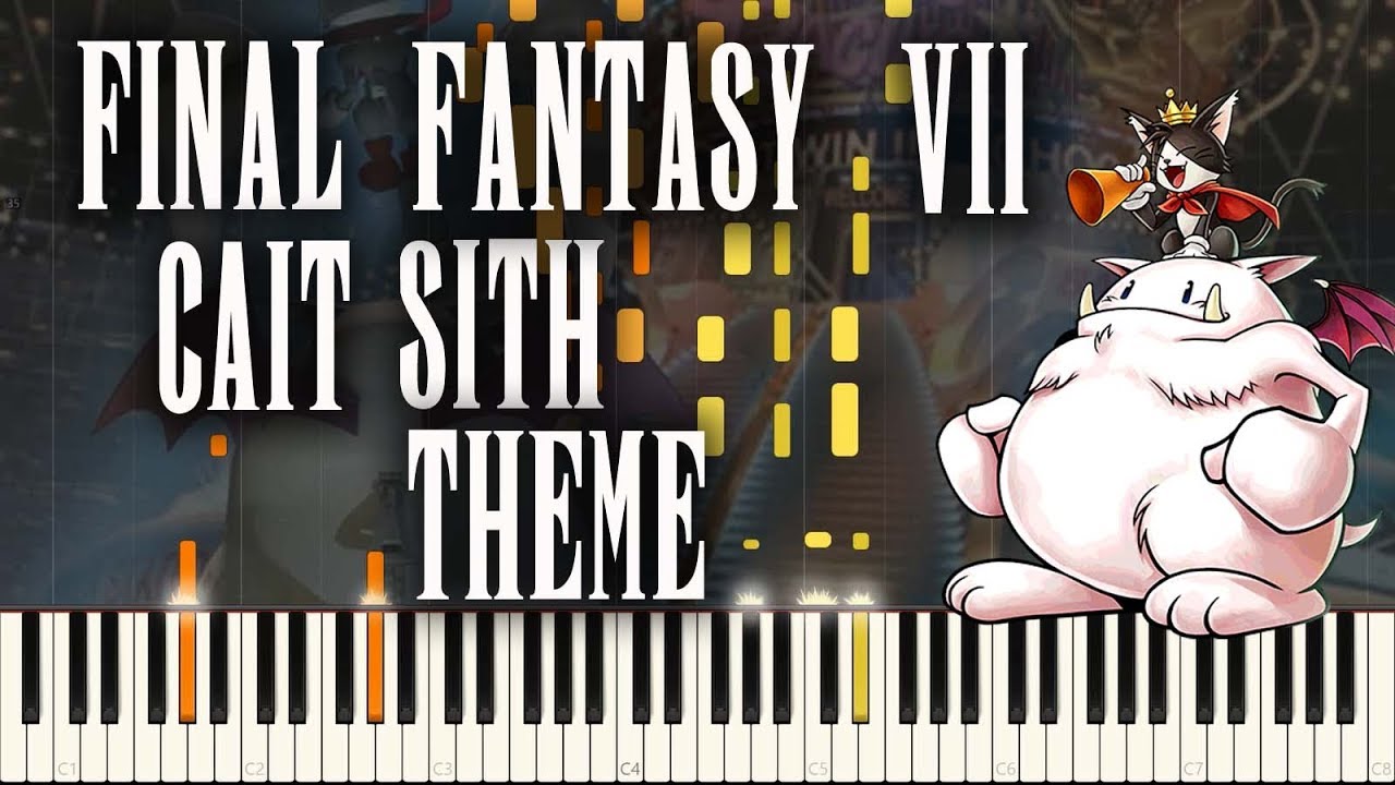 Final Fantasy VII - Cait Sith Theme (Piano Synthesia)