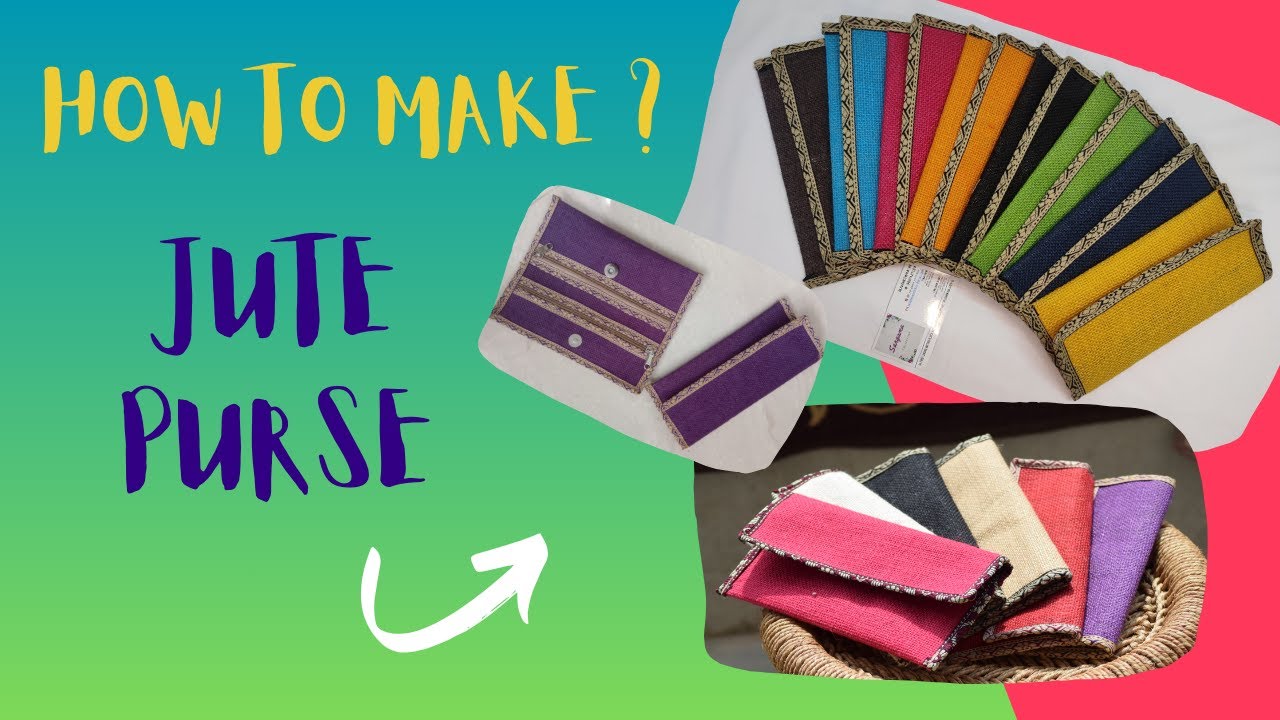 EASY JUTE PURSE MAKING | Do It Yourself |