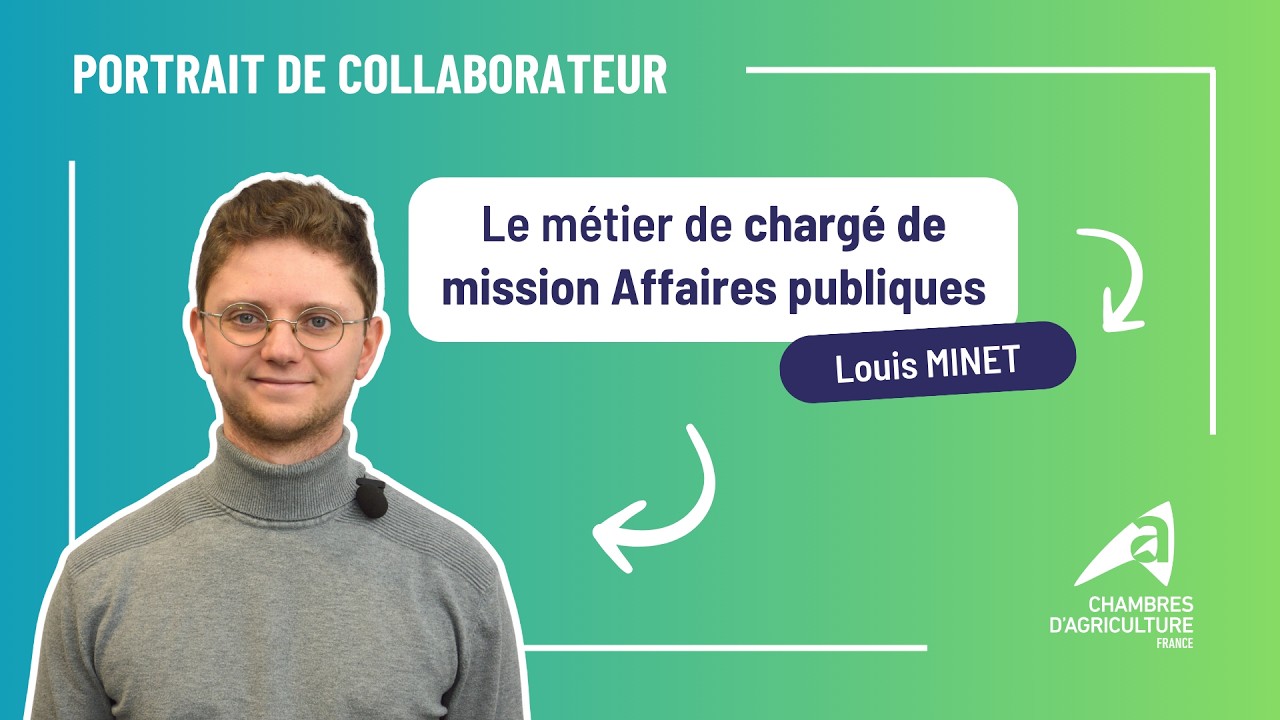 Les métiers des Chambres d'agriculture