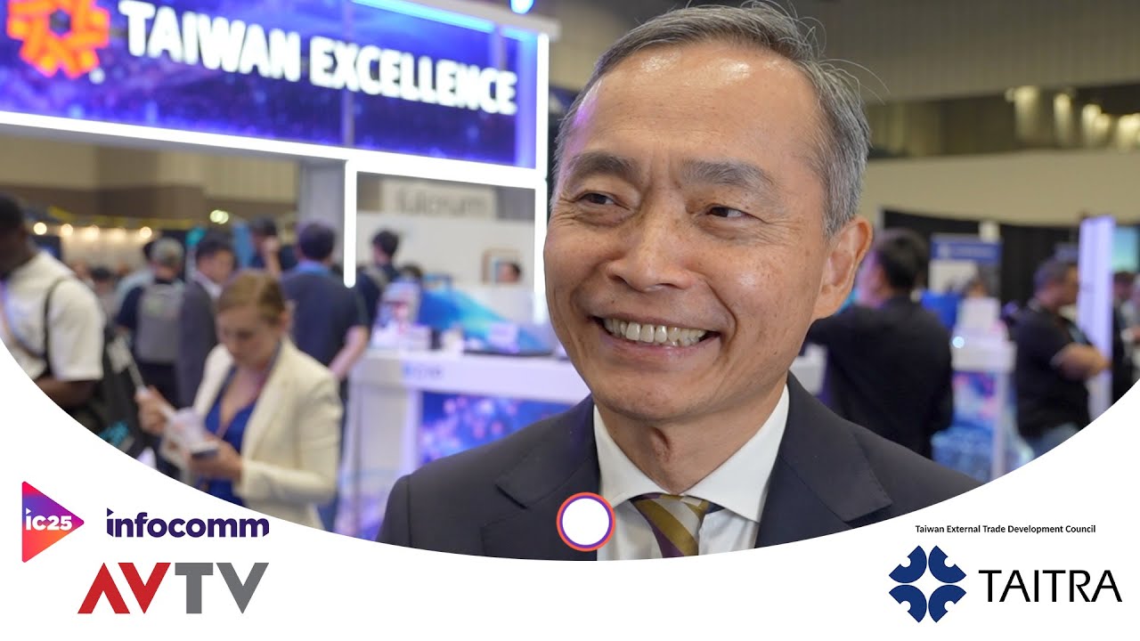 Taiwan Excellence Showcases AV Innovation at InfoComm 2025