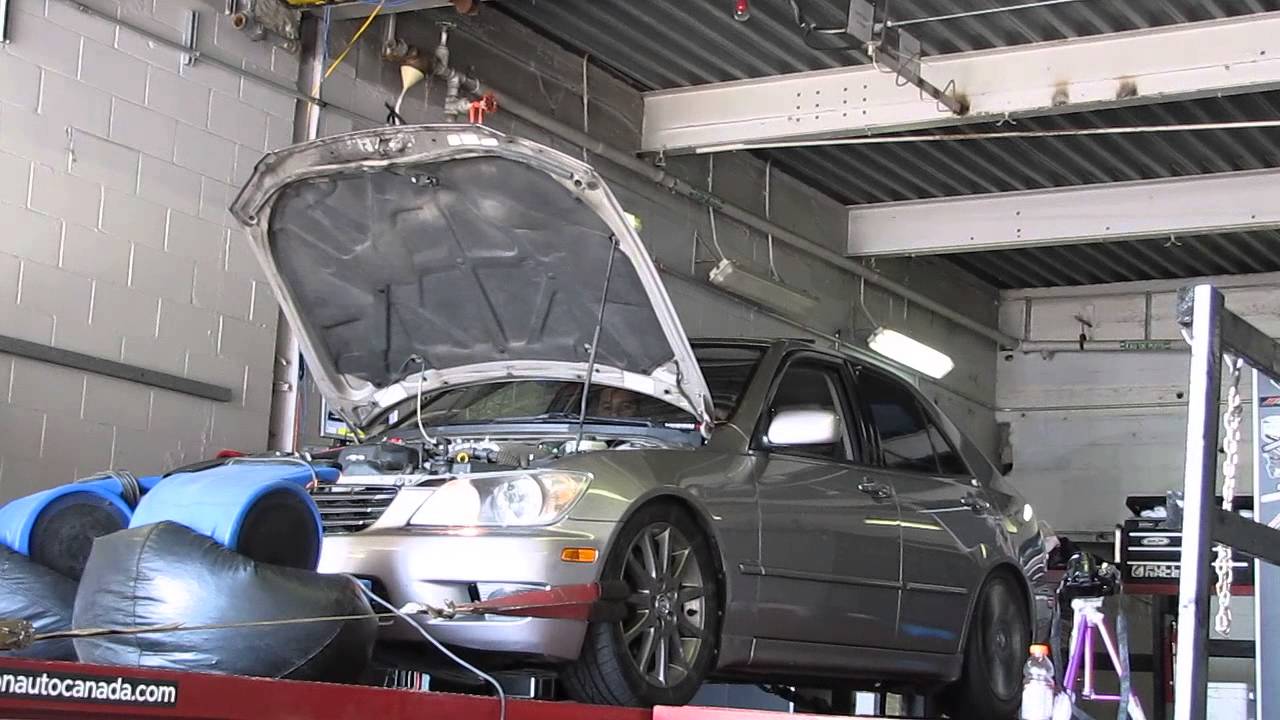 Is300 dyno w/Srt intake and Tanabe catback