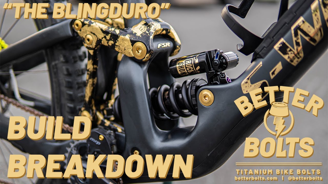 Carter's Specialized Enduro the "Blingduro" - Build Breakdown