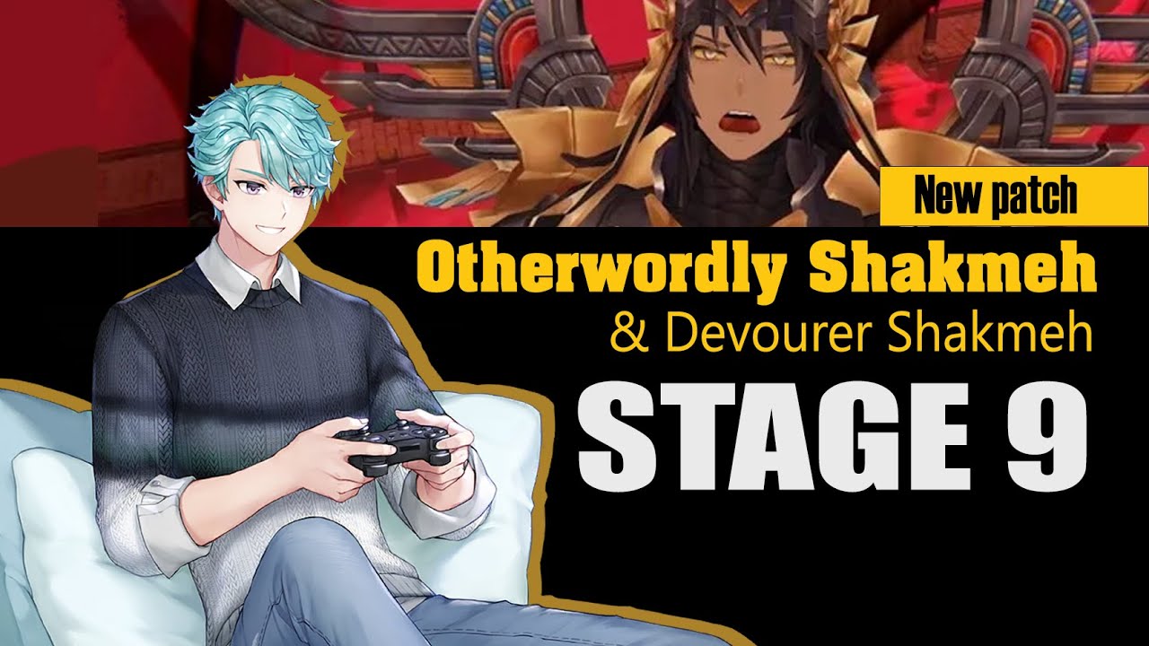 [King's raid] Esker main DPS clears Otherwordly & Devourer Shakmeh - After Oct 11th patch