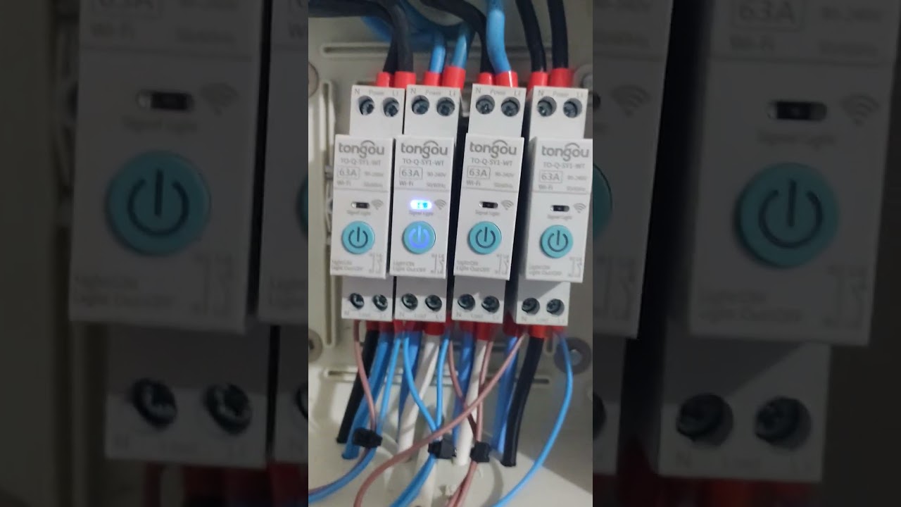 configuração de disjuntor wi-fi tongo