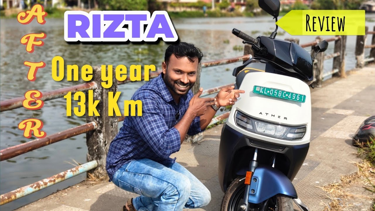 Ather Rizta Detailed Malayalam Review|Ather Rizta 1 Year Review|#trending #viralvideo #viralvideo