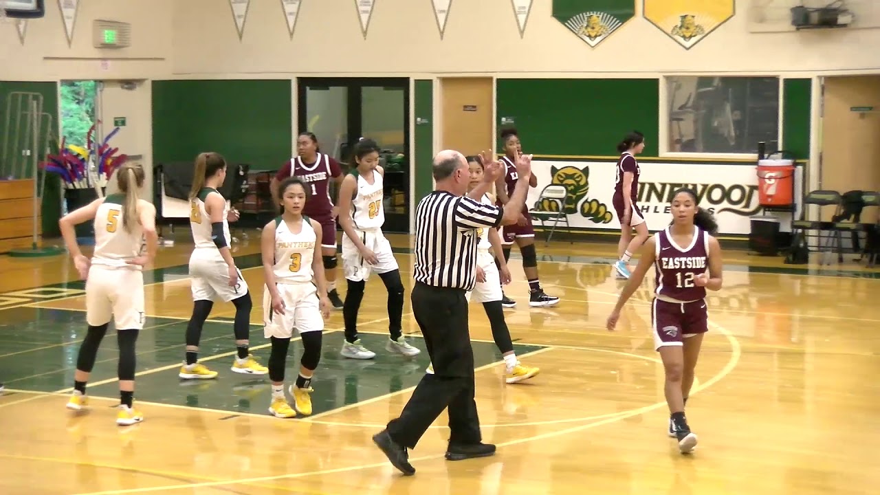 Pinewood girls basketball, vs Eastside College Prep, Feb 13, 2020