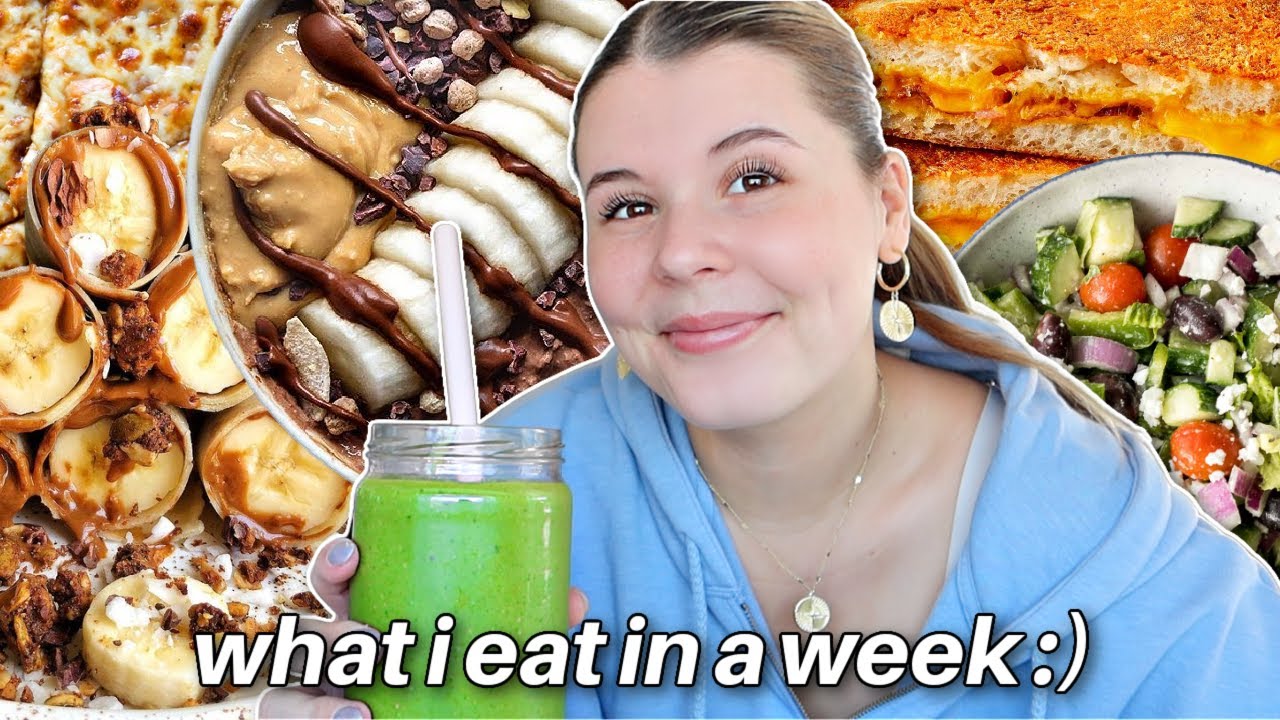 WHAT I EAT IN A WEEK // SIMPLE & EASY RECIPES!