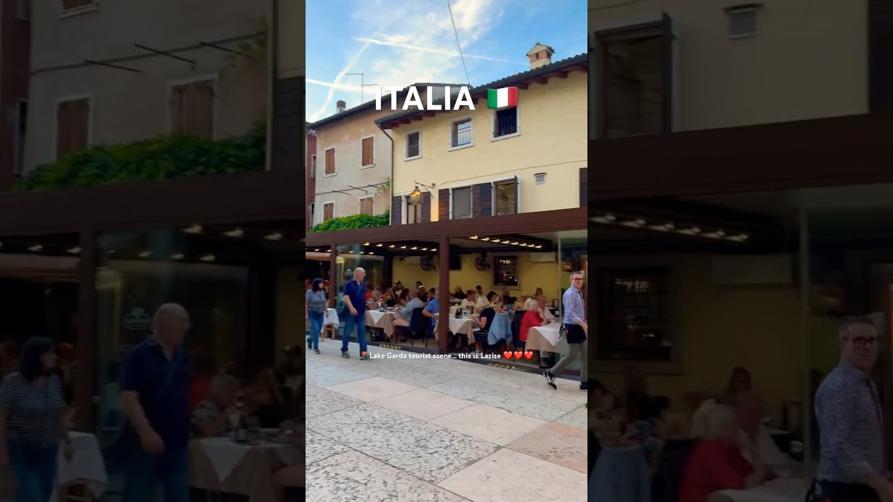 Best Places to visit in Italy | Lake Garda italy Walking Tour #italy #travel #travelvlog #traveltips