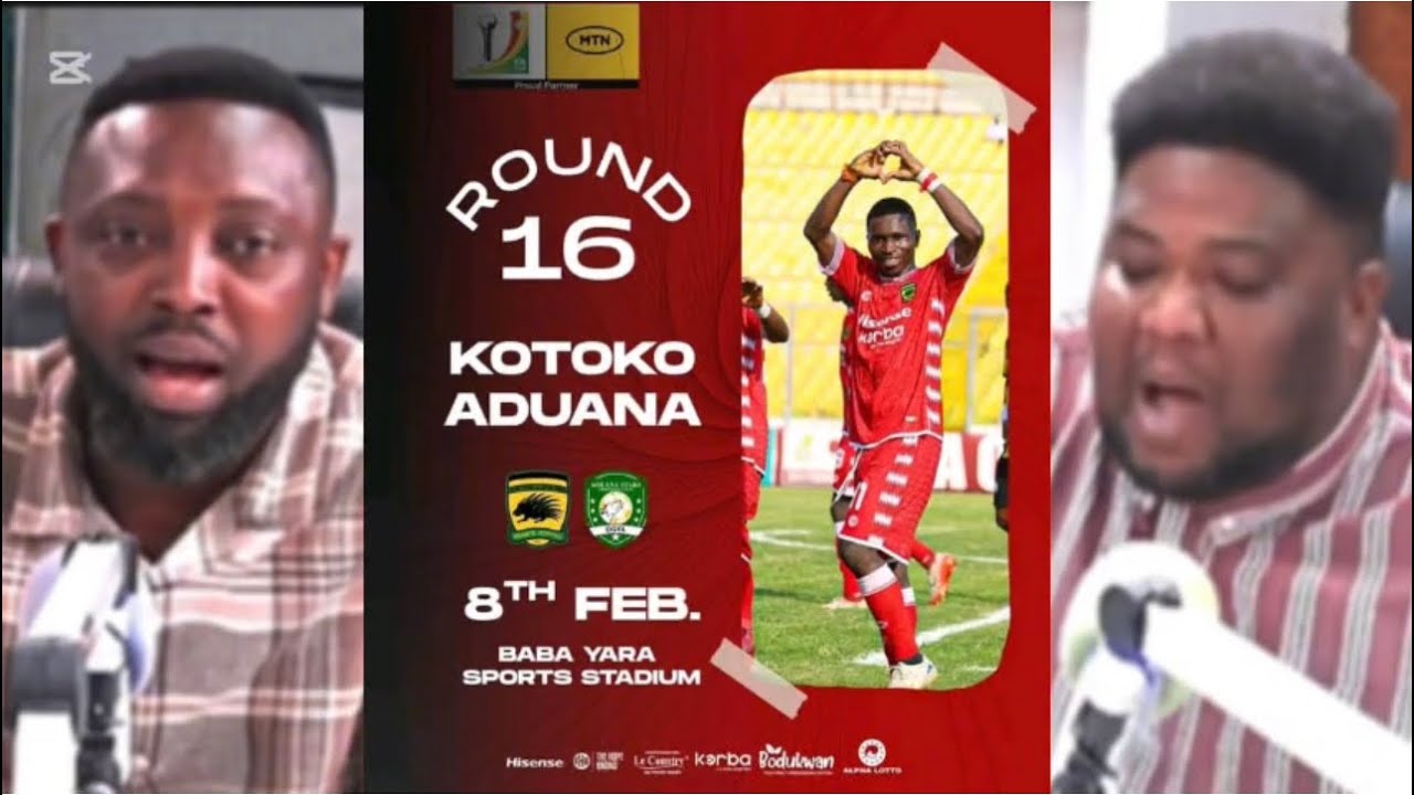 CRiMiNALS IN KOTOKO: Kwame Dela & Biggy Kotoko vs Aduana Stars-MTN FA CUP, They have to take action 