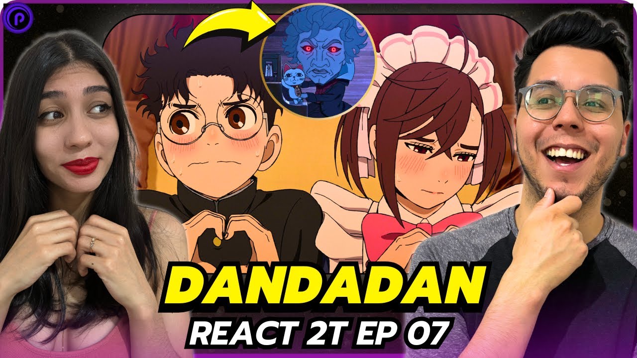 MAID CAFÉ E ARCO DO TREINAMENTO! | REACT DANDADAN 2T EP 07 DUBLADO