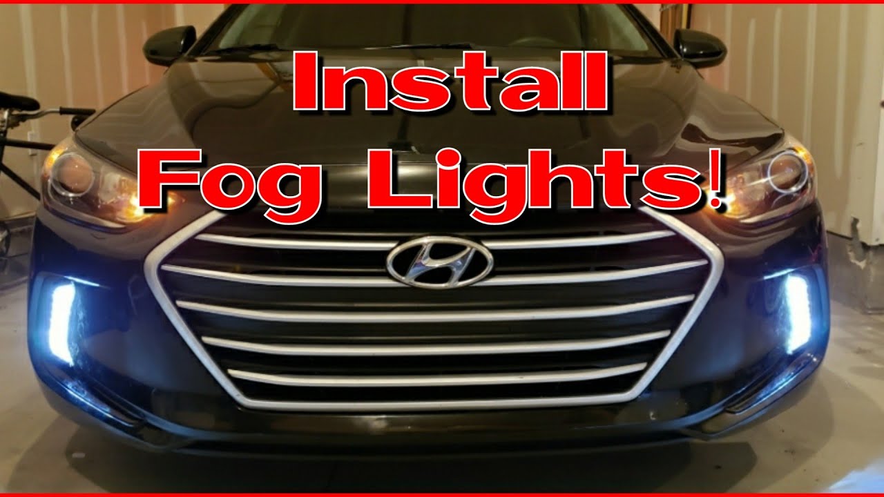How to install fog lights