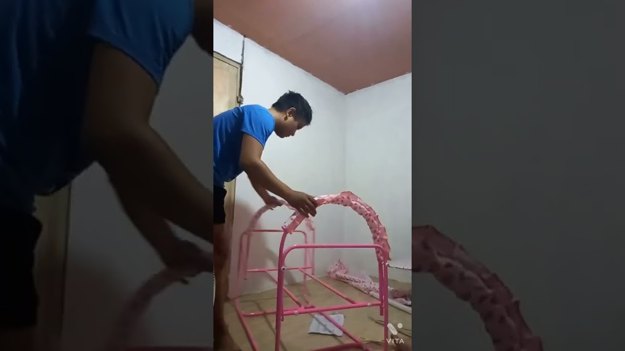 HOW TO INSTALL BABY CRIB ORDER FROM LAZADA/SHOPPEEbabyCRIB #BABYCRIBLAZADA/SHOPPEE