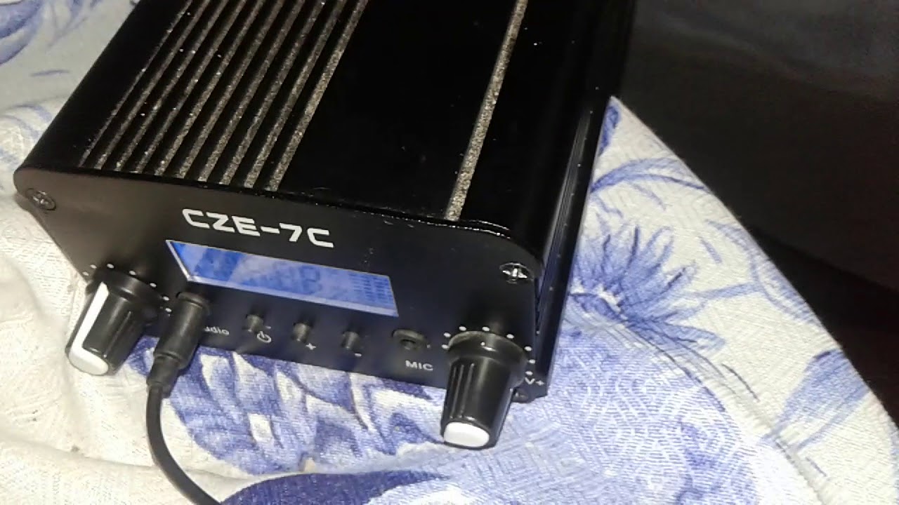 Transmissor cze-7c 7w avaliação