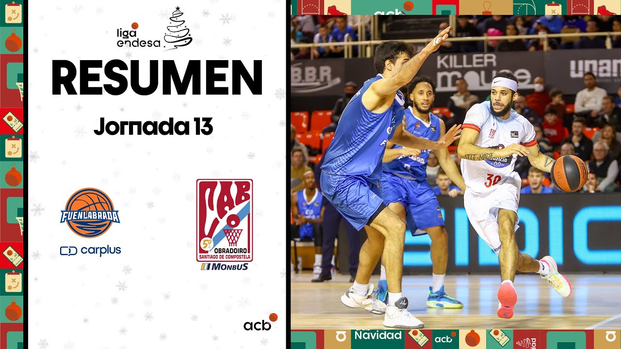 Carplus Fuenlabrada - Monbus Obradoiro (79-82) RESUMEN | Liga Endesa 2022-23