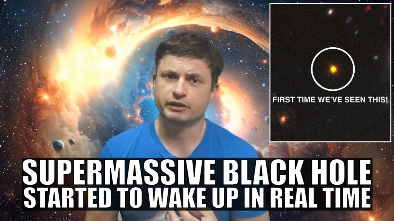 We've Never Seen a Massive Black Hole Come to Life Until Now