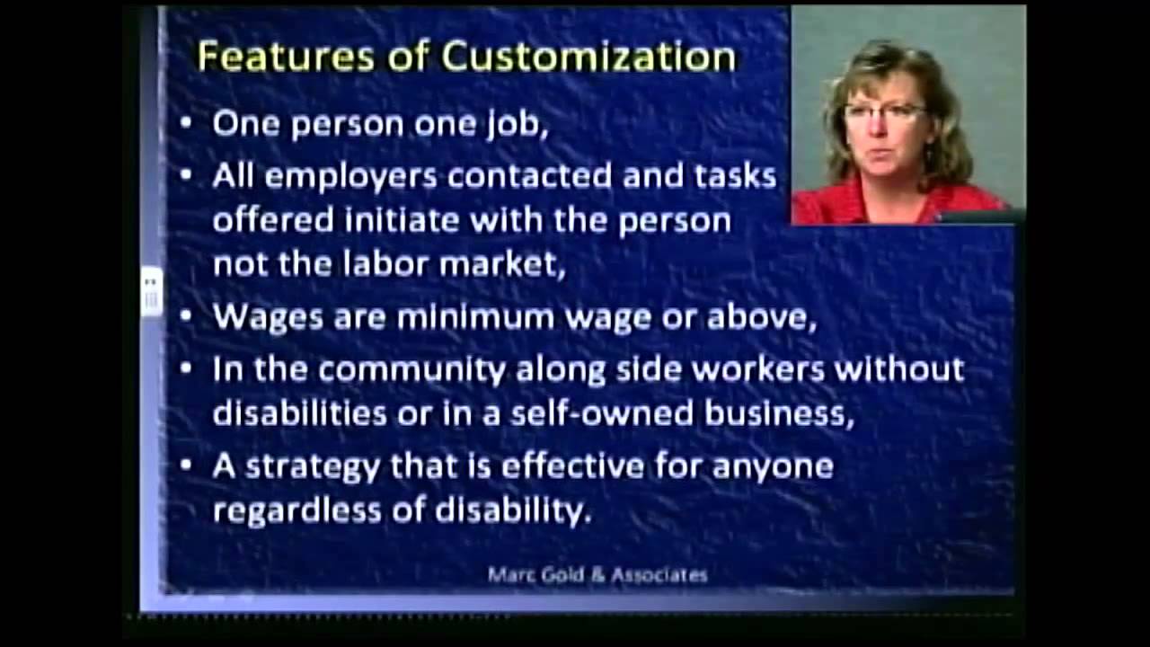 Customized Employment