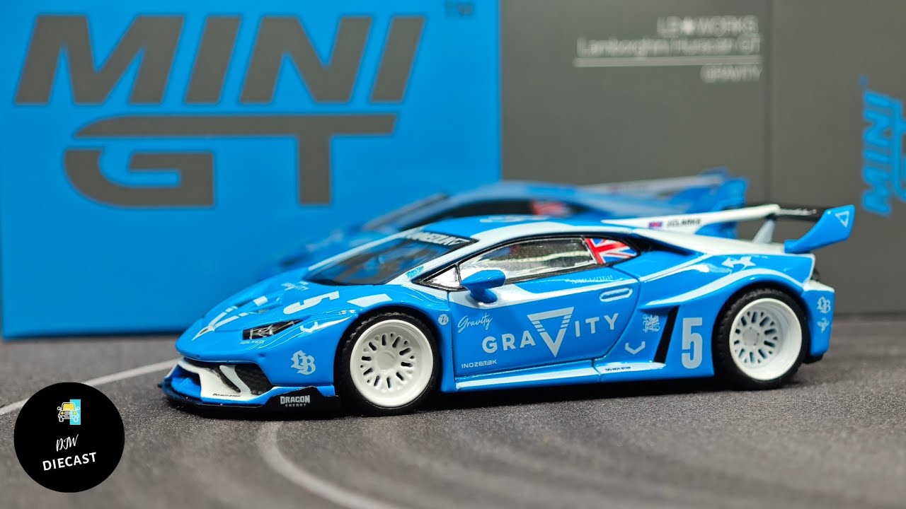 LB Works Lamborghini Huracan GT Gravity by Mini GT 1/64 | UNBOXING and REVIEW