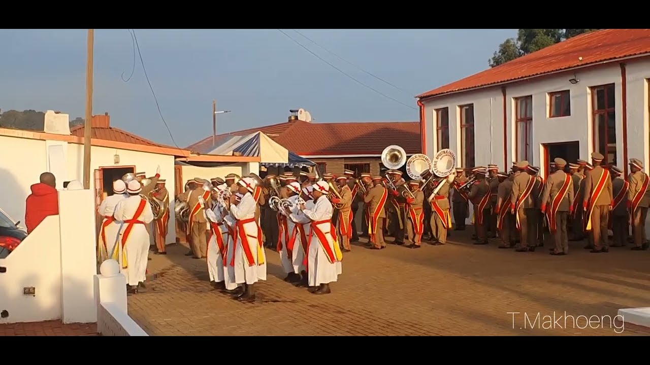 St Paul HQ Brass Band, Hohle Mo Retsamayang October 2022