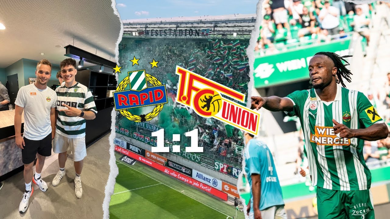 VIP beim Rapid-Testspiel: So erlebst du ein Spiel in der Lounge! 😳🍽️ | Rapid vs Union Berlin