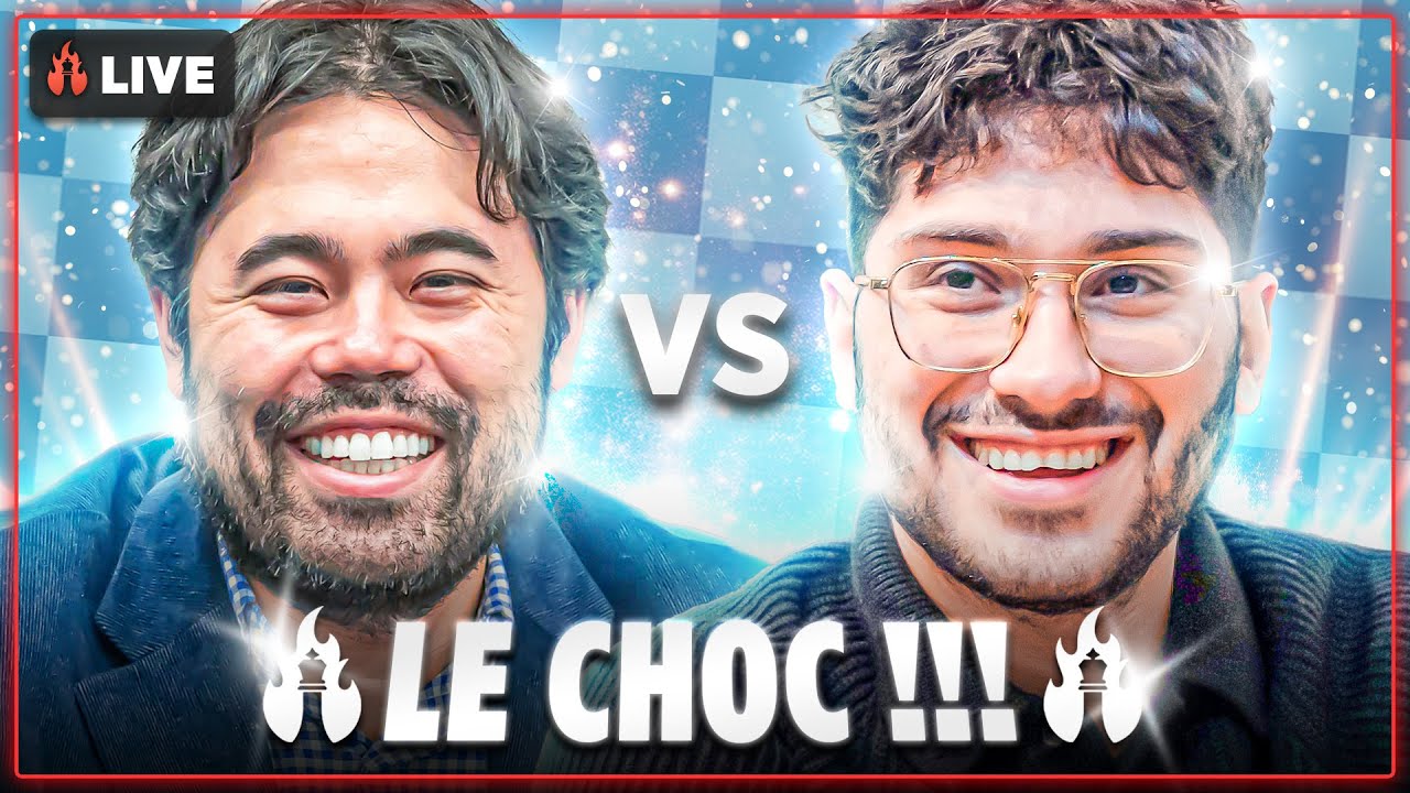 Firouzja vs Nakamura - UN MATCH DE FOUS !!