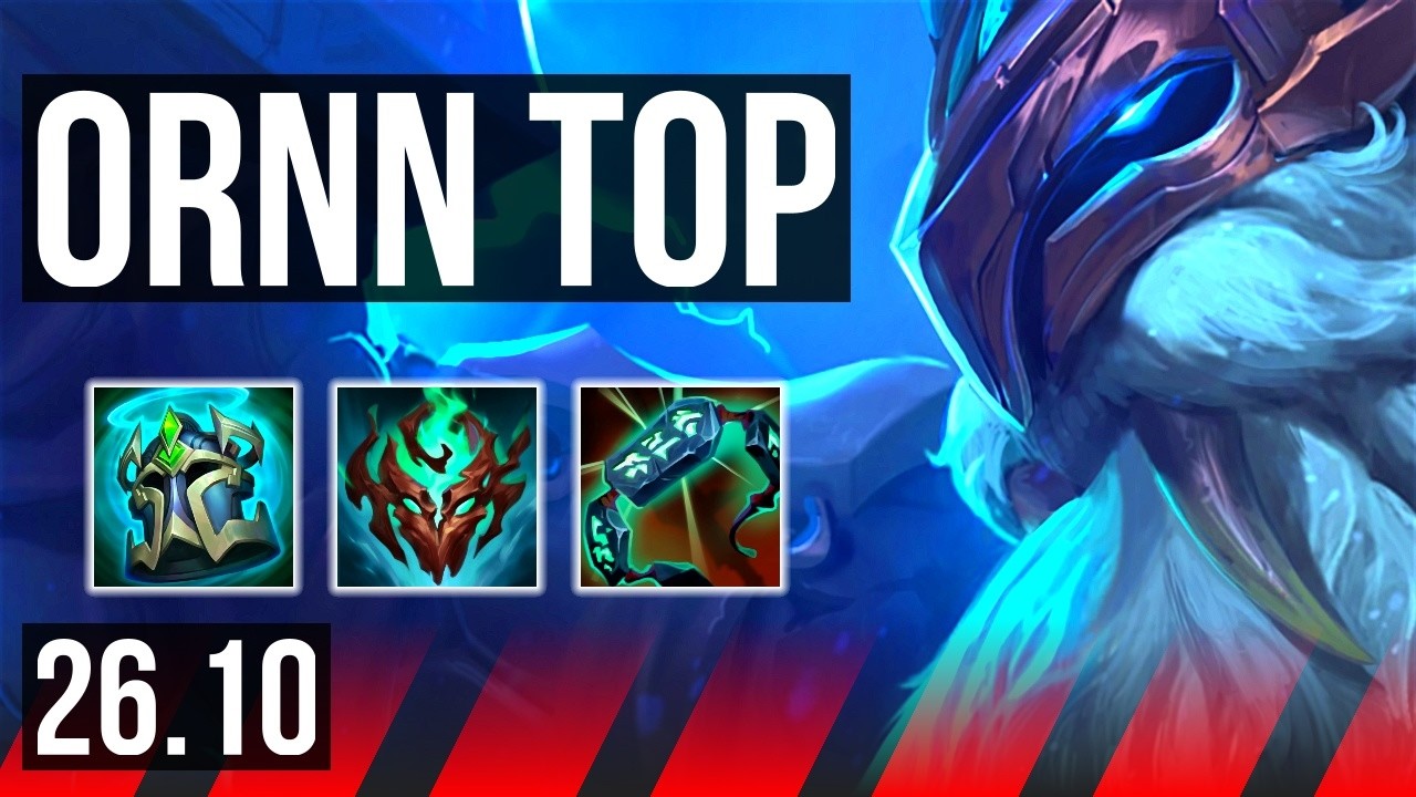 ORNN vs AATROX (TOP) | Good KDA: 7/1/15, 35K damage | EUW Diamond | 26.10
