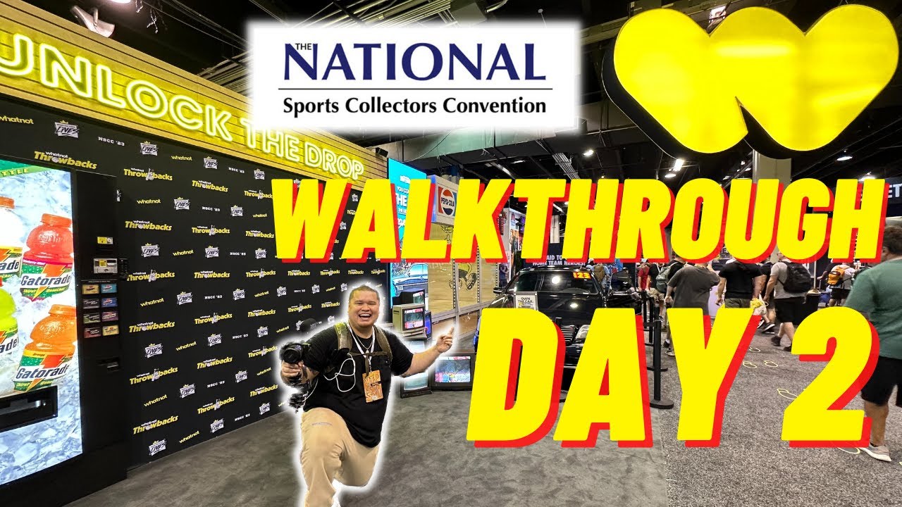 2023 National Sports Collectors Convention WALKTHROUGH DAY 2 💎#NSCC23