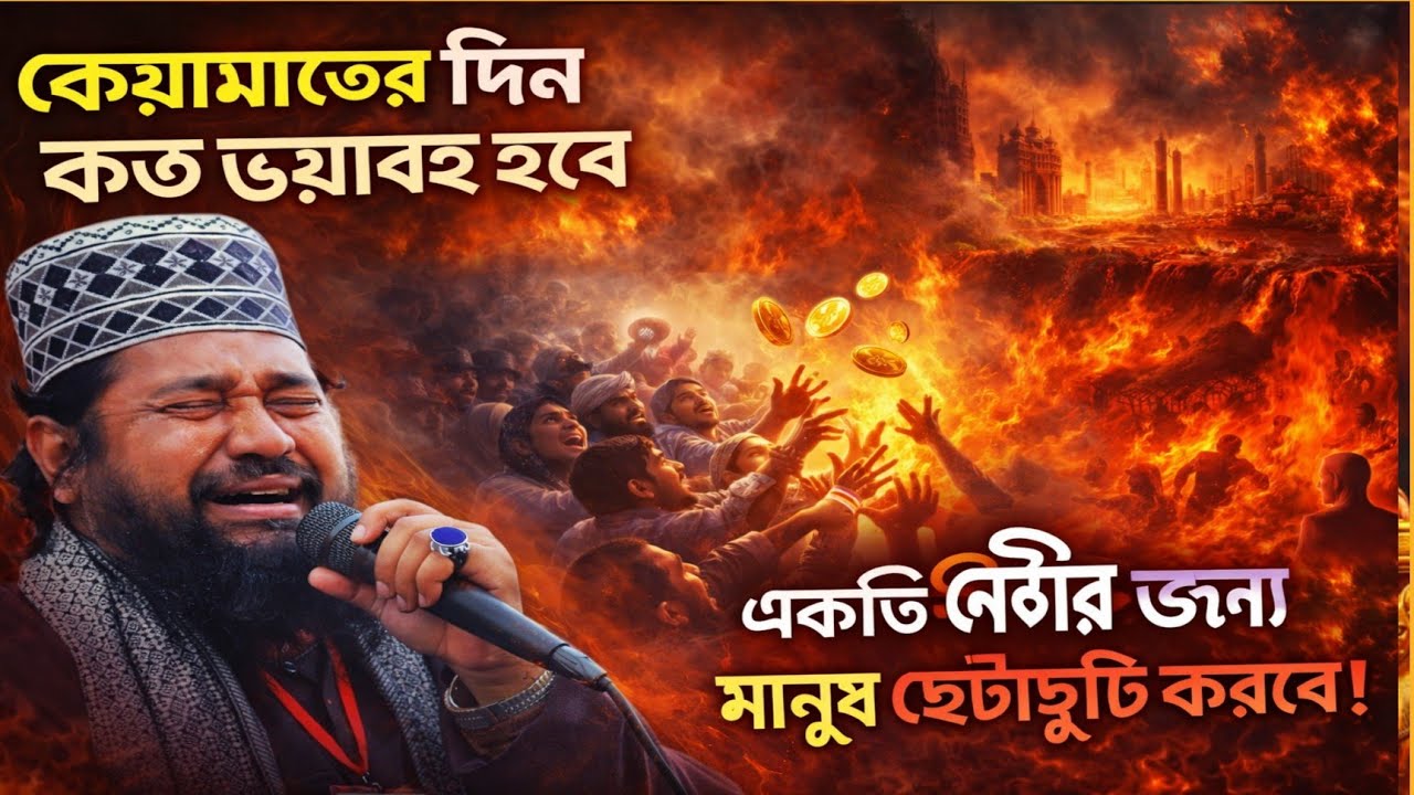 কেয়ামতের ভয়াবহ আশ্চর্য ঘটনা/আল্লামা তারেক মনোয়ার