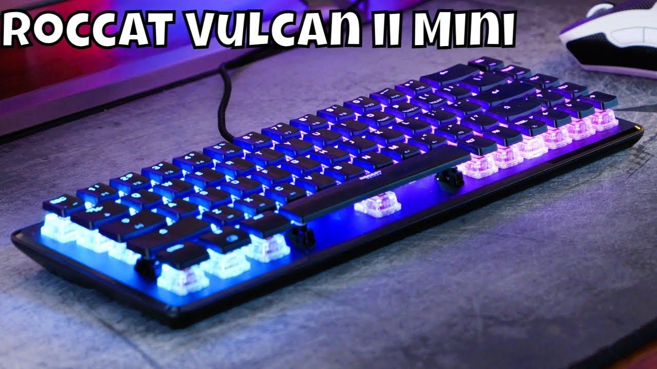 Roccat Vulcan ii Mini review and sound test - a tiny well thought out keyboard